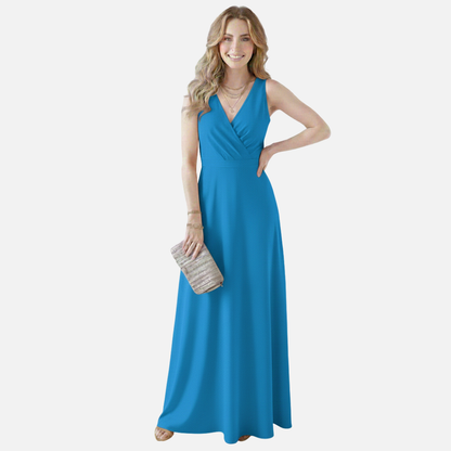 Sukienka maxi dla gości weselnych