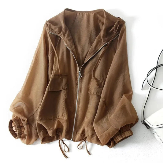 Bluza z kapturem z filtrem przeciwsłonecznym Juniper Summer 0