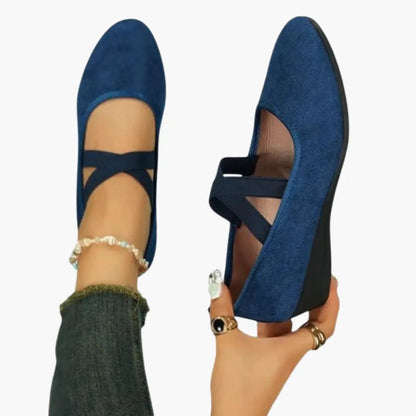 Damskie buty ortopedyczne z wsuwaną konstrukcją i amortyzowaną podeszwą 3