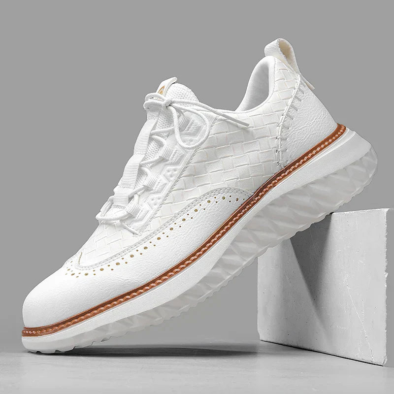 Dylan | Męskie sznurowane buty do chodzenia na platformie 5
