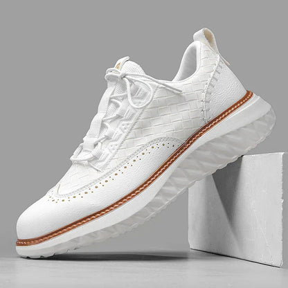 Dylan | Męskie sznurowane buty do chodzenia na platformie 5