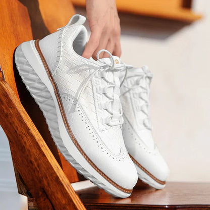 Dylan | Męskie sznurowane buty do chodzenia na platformie 6