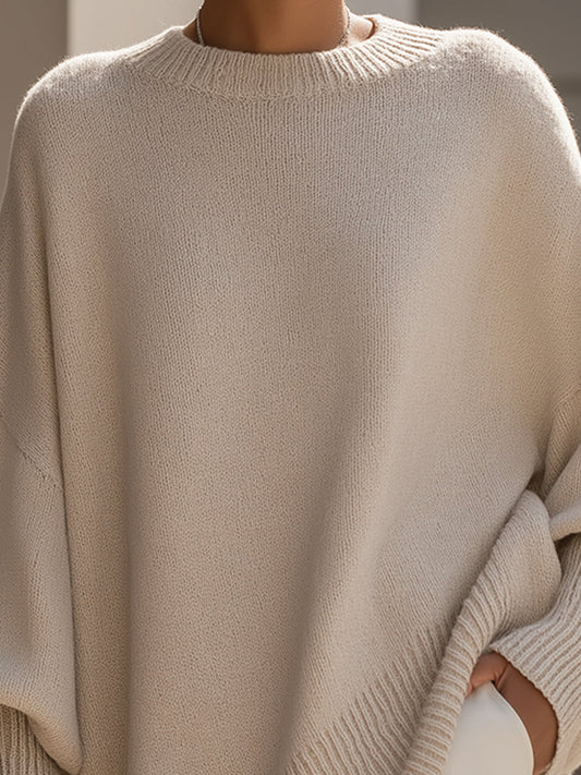 Elegancki, oversize'owy ponczo dla kobiet 1