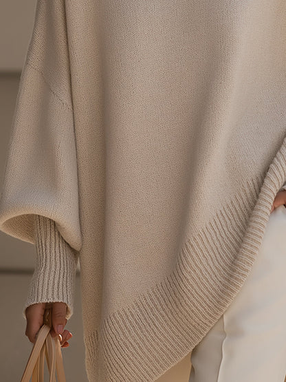 Elegancki, oversize'owy ponczo dla kobiet 2