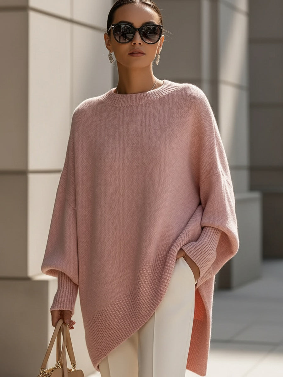 Elegancki, oversize'owy ponczo dla kobiet 5