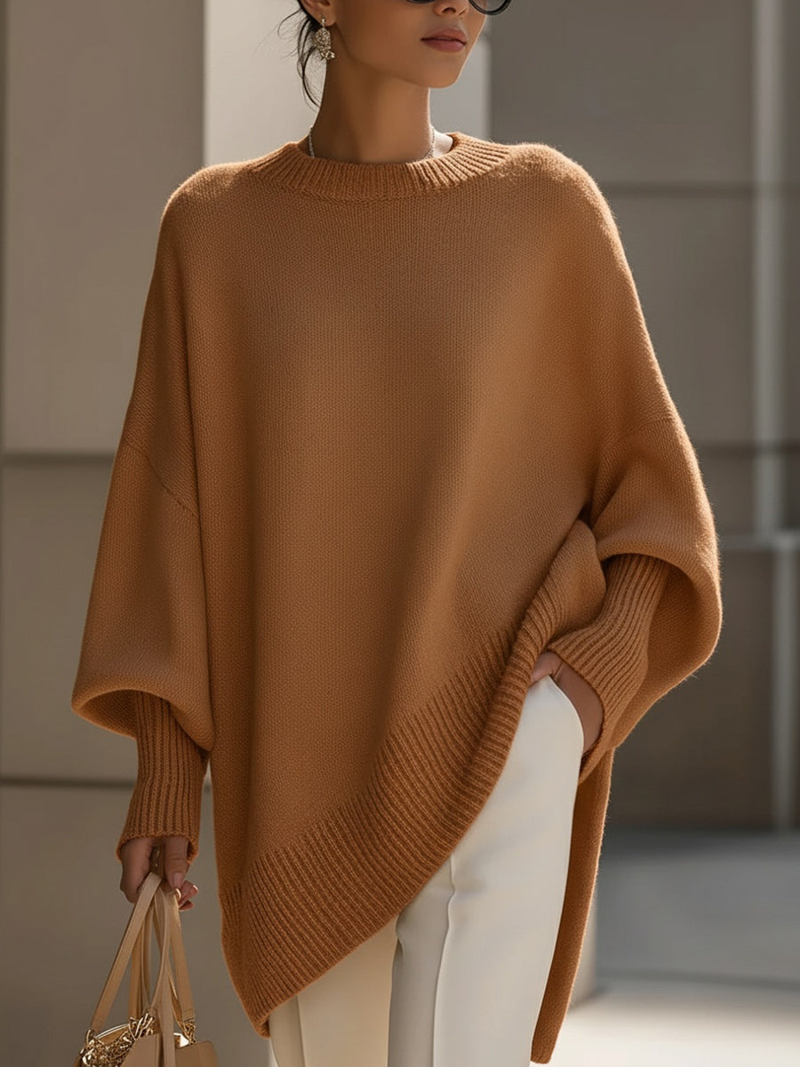 Elegancki, oversize'owy ponczo dla kobiet 7