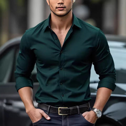 KOSZULA SLIM FIT DLA MĘŻCZYZN 10