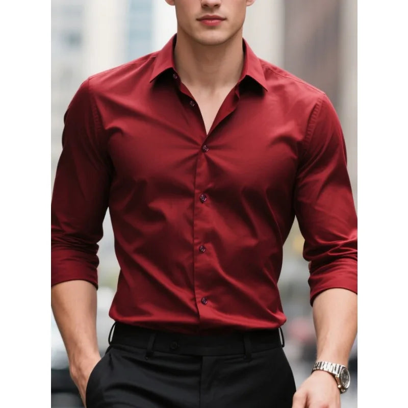 KOSZULA SLIM FIT DLA MĘŻCZYZN 7