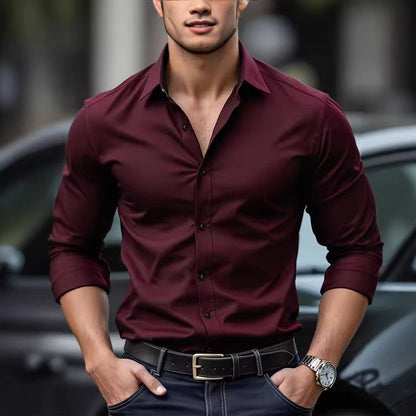 KOSZULA SLIM FIT DLA MĘŻCZYZN 9