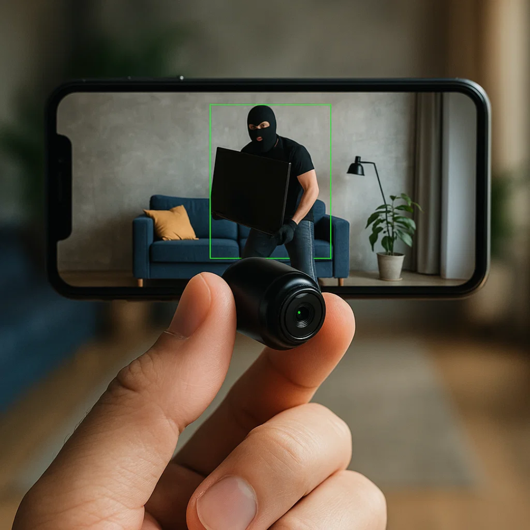 Kora Kamera do Monitoringu | Kompaktowa, 1080P, WiFi, Z Podglądem w Telefonie 0