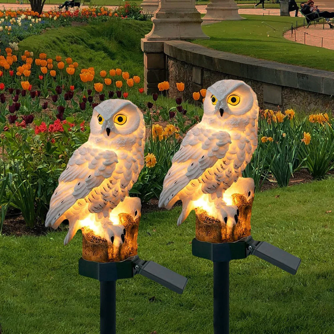 Lampa ogrodowa Solar Owl Outdoor Pathway Lamp 1