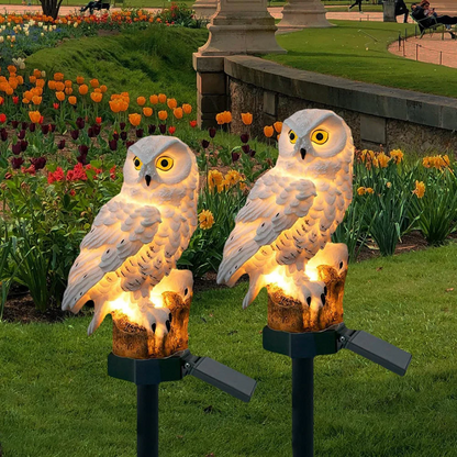 Lampa ogrodowa Solar Owl Outdoor Pathway Lamp 1
