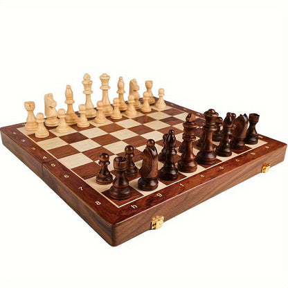 Luksusowa gra w szachy z litego drewna – GrandRook 7