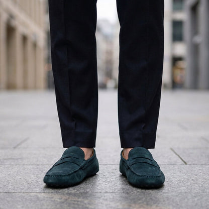 Mokasyny Fiesole Suede Penny Loafers 7