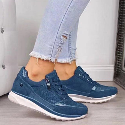 Sneakersy Damskie Ortopedyczne z Zamkiem - Wygodne i Stylowe na Co Dzień 7