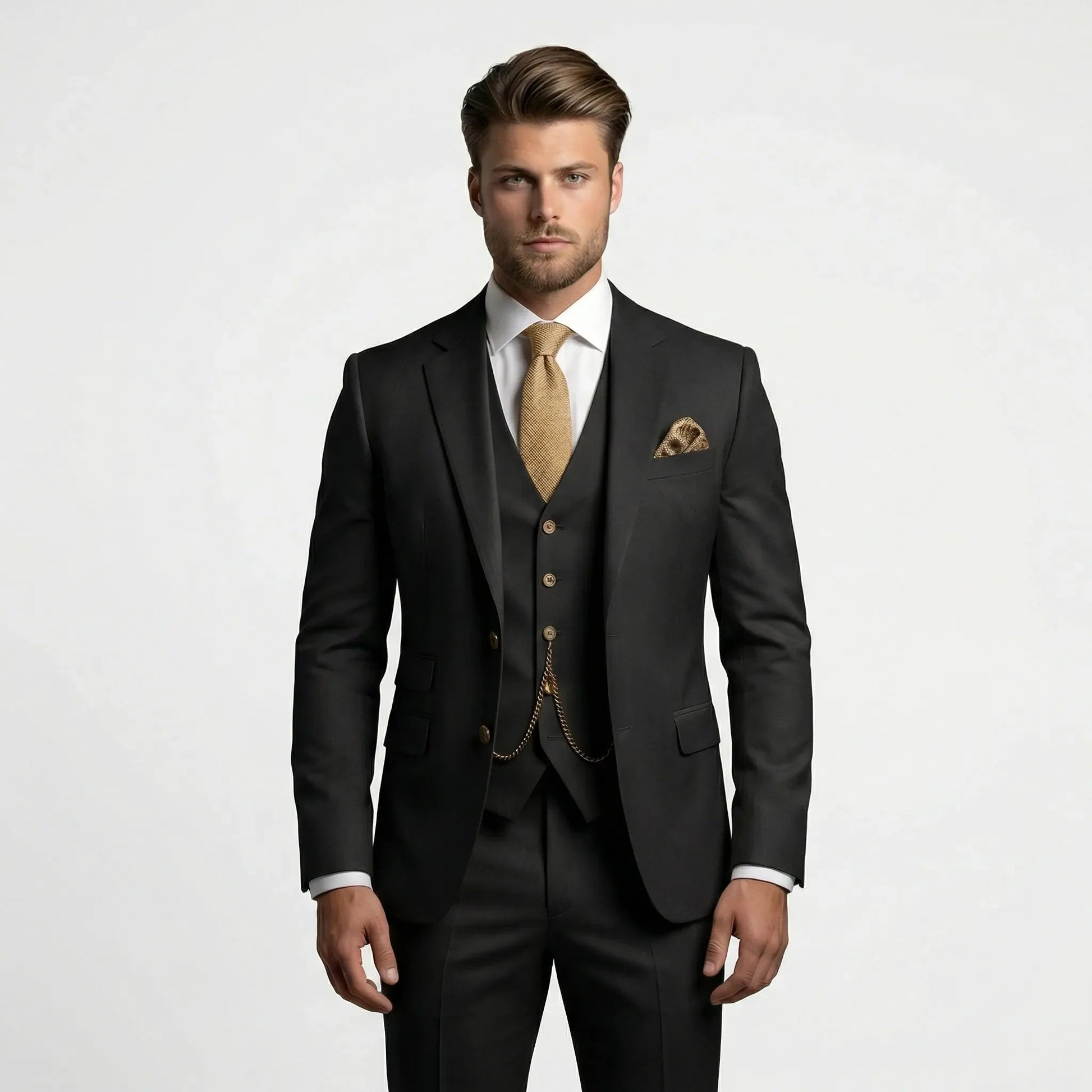 Trzyczęściowy garnitur slim fit - Yannick 8