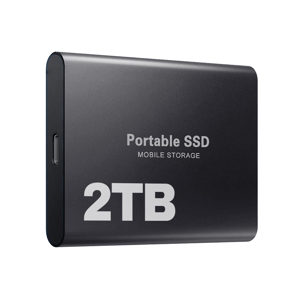 Wexo Zewnętrzny Dysk SSD | 2TB, USB-C, Szybki Transfer 1050MB/s 7