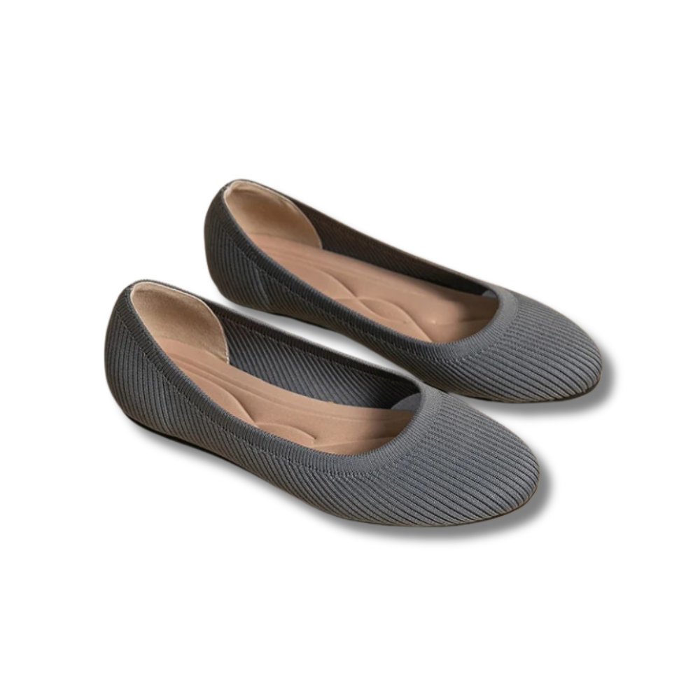 Wygodne Baleriny Damskie z Elastycznej Dzianiny | Miękkie Buty Casual 3