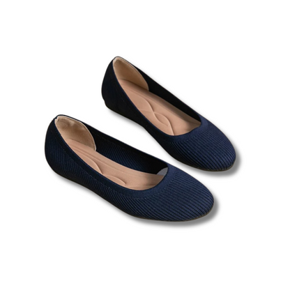 Wygodne Baleriny Damskie z Elastycznej Dzianiny | Miękkie Buty Casual 5