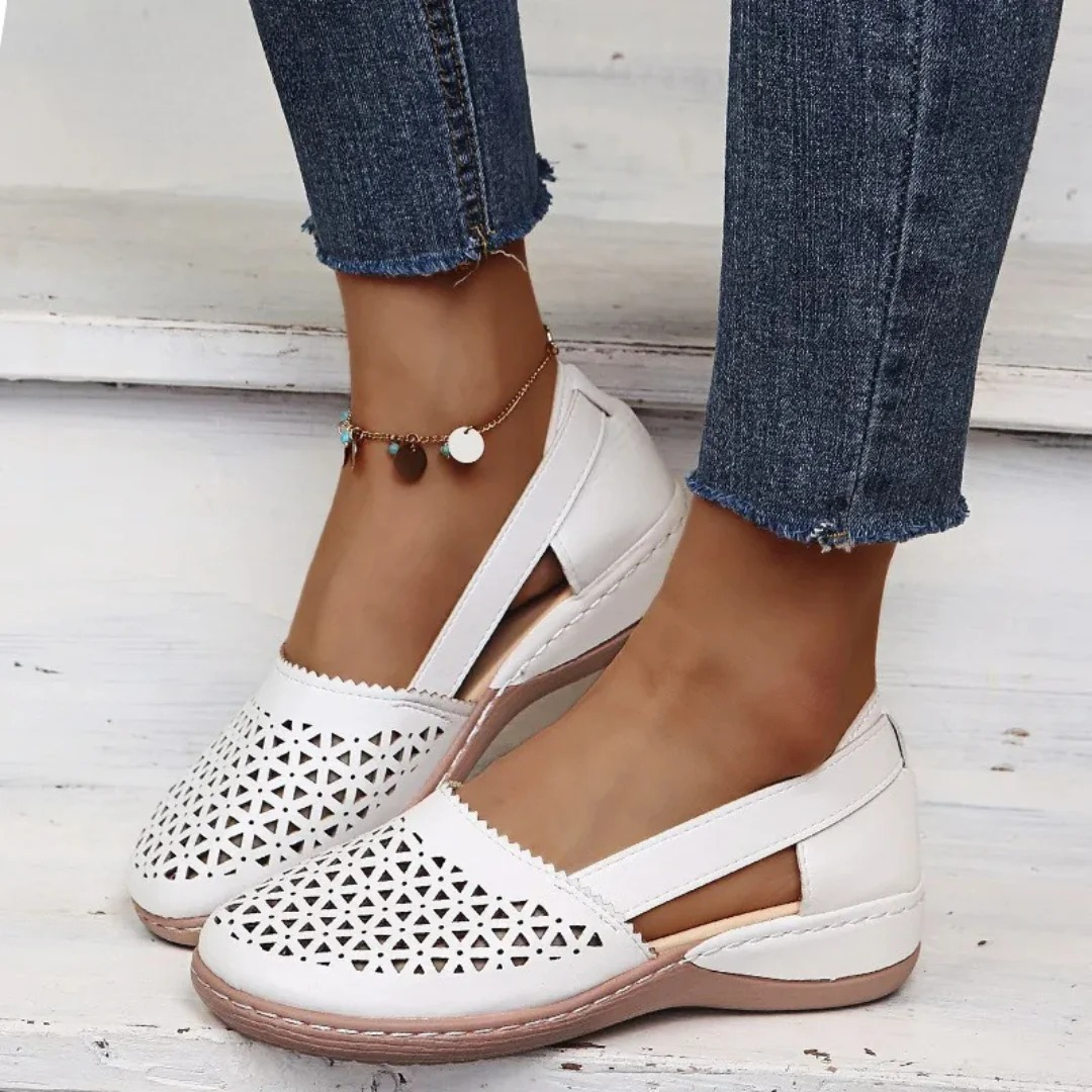Wygodne Półbuty Damskie Ażurowe | Lekkie Mokasyny z Amortyzacją 2